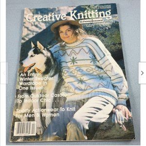 45 Patterns Winter Sweaters Creative Knitting Vol 2 #4 Scheepjeswol Holland 1986